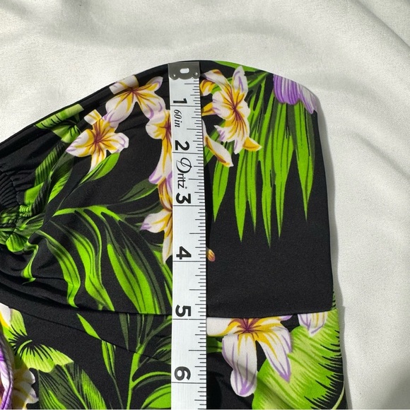 Napua Collection Honolulu Sundress Beach Coverup Tropical Floral Print Vacay - Picture 4 of 15